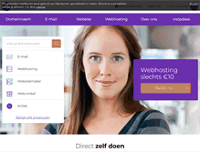 Tablet Screenshot of mijndomein.nl